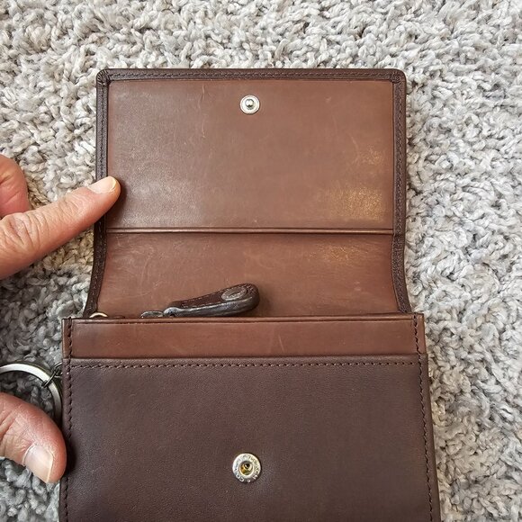 Coach Bedford Multifunction Wallet Mohagany Brown - Picture 5 of 8